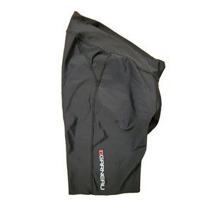 Garneau Women M Black Athletic Cycling Shorts Padded Biking SilverCool3 *Read*